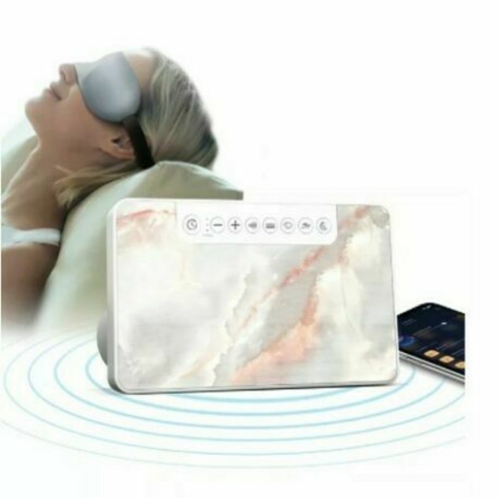 Lomi Wireless Bluetooth Speaker with Soothing Sounds + Eye Mask 2-in-1 Kit NEW!